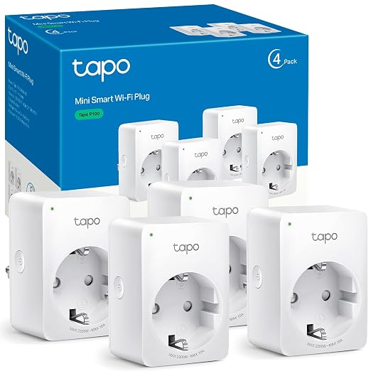Tapo P100 Enchufe Inteligente WiFi (4-Pack)